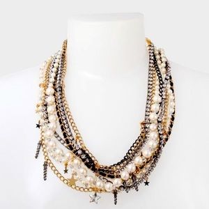 Betsy Johnson Celestial Necklace
